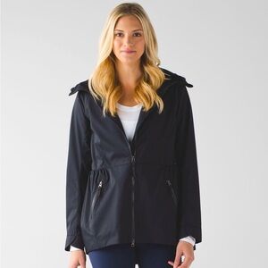 Lululemon Rain for Daze Jacket ll - Black - Size 8